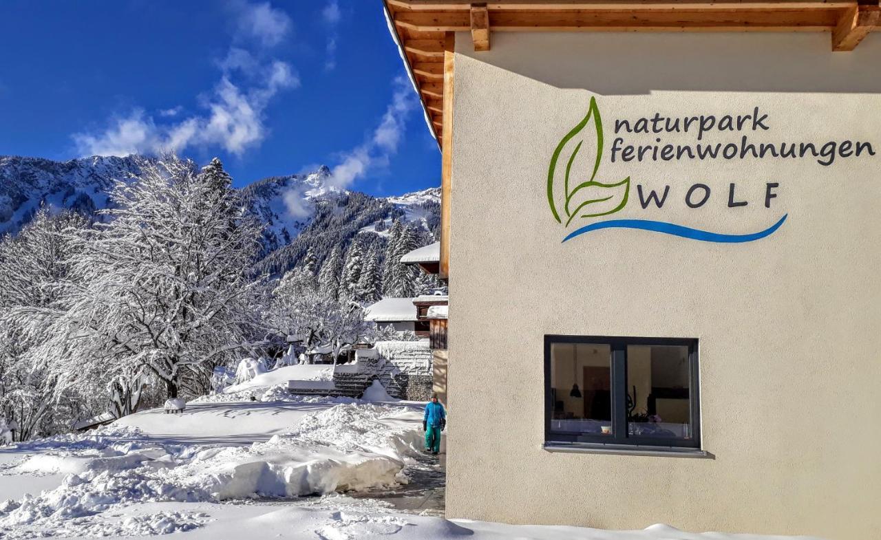 Naturparkferienwohnungen Wolf Reutte Exterior foto